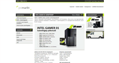 Desktop Screenshot of pcmarkt.hu